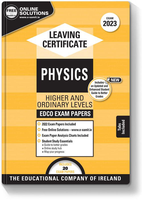 Exam Papers - Leaving Cert - Physics - Higher & Ordinary Levels - Exam 2023